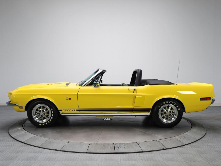  Shelby GT500 KR Convertible 1968 года  (фото 2 из 58)
